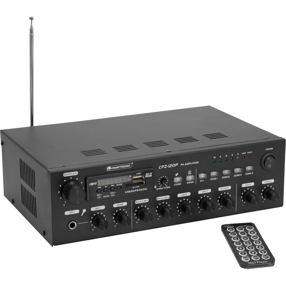 Omnitronic CPZ-120P PA mixing amplifier
