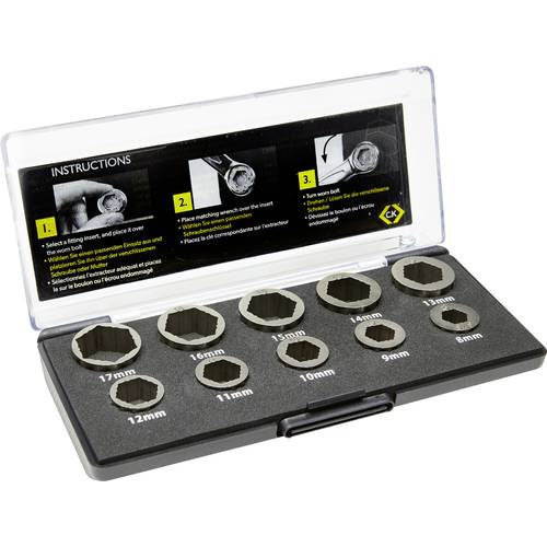 Thumbnail - C.K T4360 Ausdrehersatz für beschädigte Schrauben und Muttern