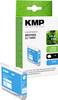 KMP Druckerpatrone ersetzt Brother LC-1000C Kompatibel Cyan B75C 1035,4003