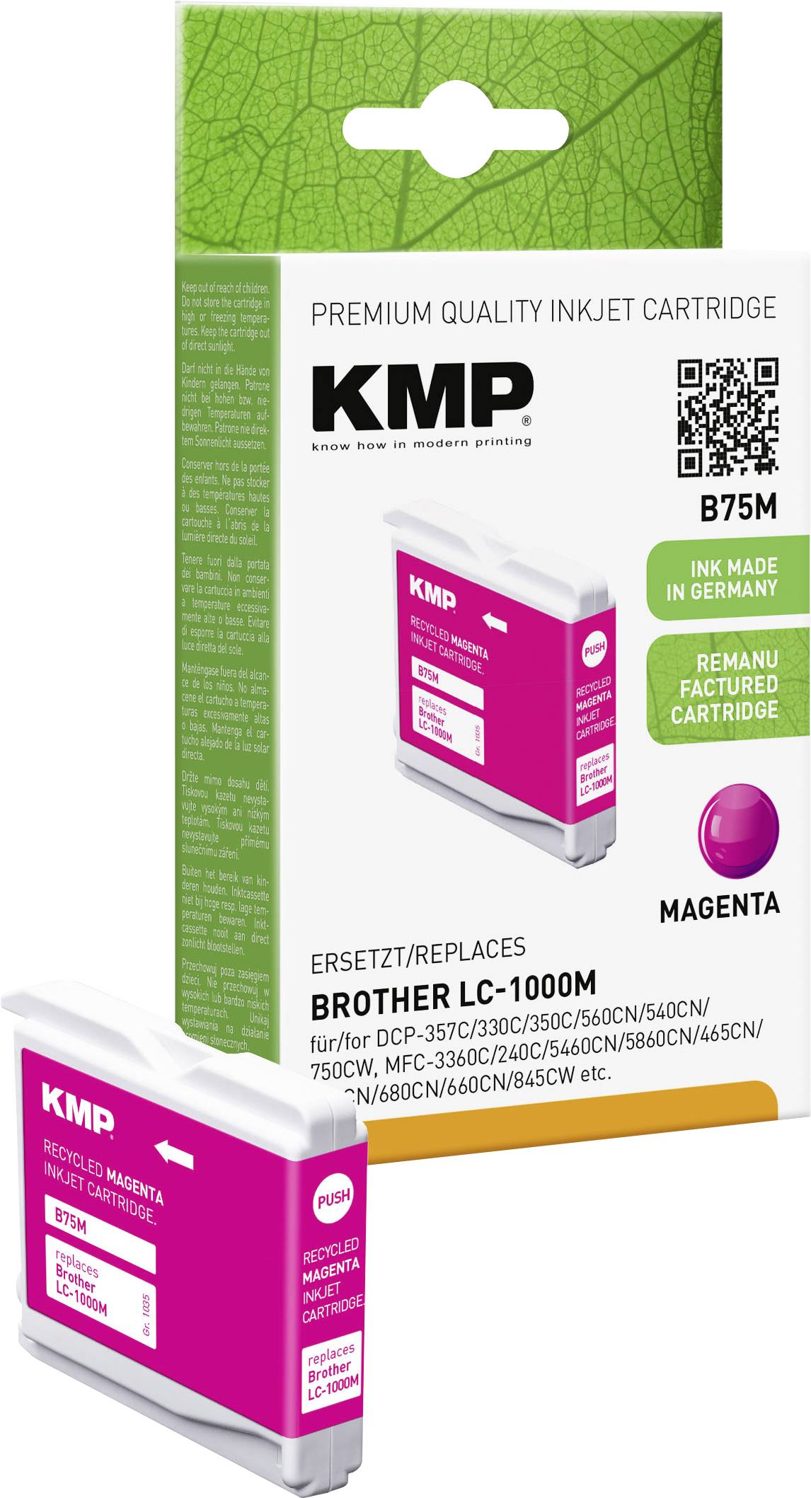 KMP Brother DCP-357C/330C/350C/560CN/540CN/750CW, MFC-3360C/240C/5460CN/5860CN/465CN/440CN/680CN/660