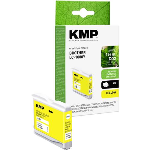 Thumbnail - KMP Druckerpatrone ersetzt Brother LC-1000Y Kompatibel Gelb B75Y 1035,4009