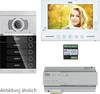 Grothe V-2V-VMO-ASU1-03WE Video-Türsprechanlage 2-Draht, WLAN Komplett-Set Schwarz
