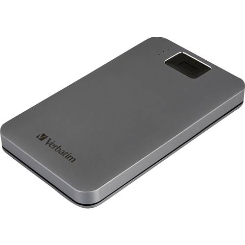 Verbatim Executive Fingerprint Secure 2 TB Externe Festplatte 6.35 cm (2.5 Zoll) USB-A (USB 3.2 Gen 1) Grau 53653