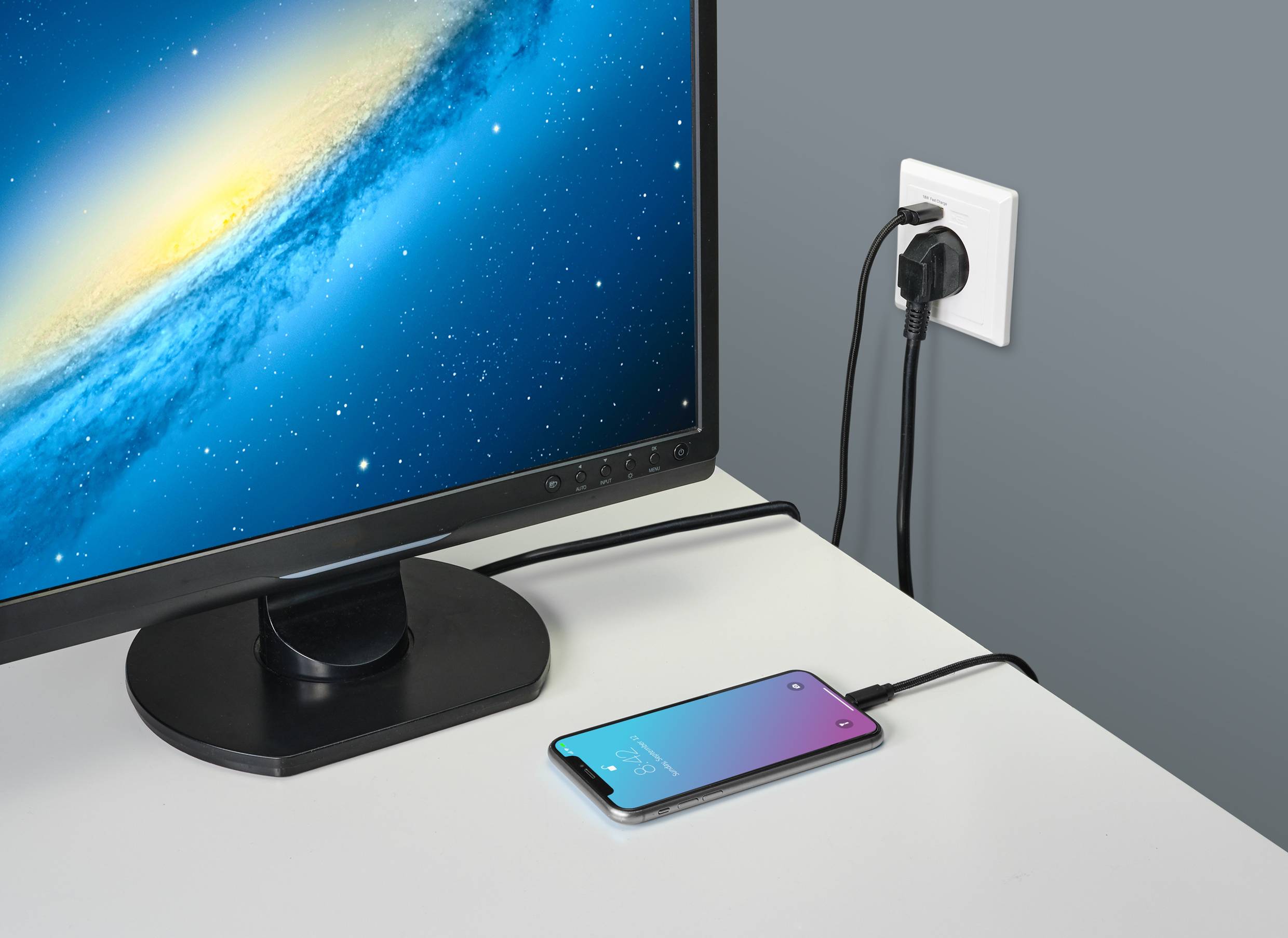 Steckdosen mit USB-Anschluss