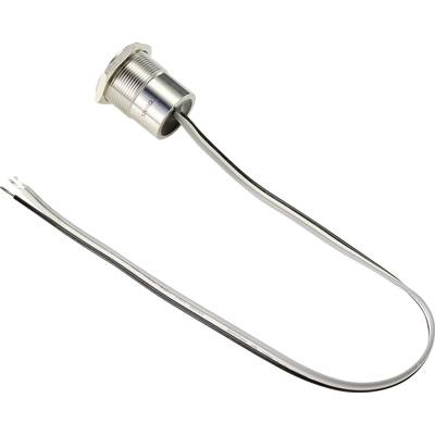 Metallzylinderartiger Sensor mit schwarzem und weißem Kabel, geeignet für Industriewerkzeuge oder technische Anwendungen.
