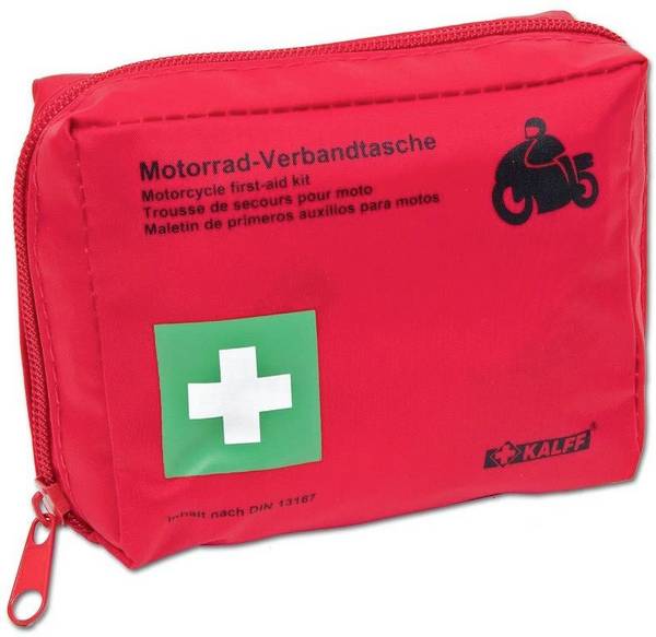 Kalff 23510  Verbandtasche  Motorrad (L x B x H) 7 x 14 x 11 cm  DIN 13164  1 St.