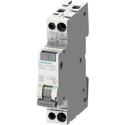 Siemens 5SV13163KK10 FI-Schutzschalter/Leitungsschutzschalter 10000 mA 0.03 A 230 V