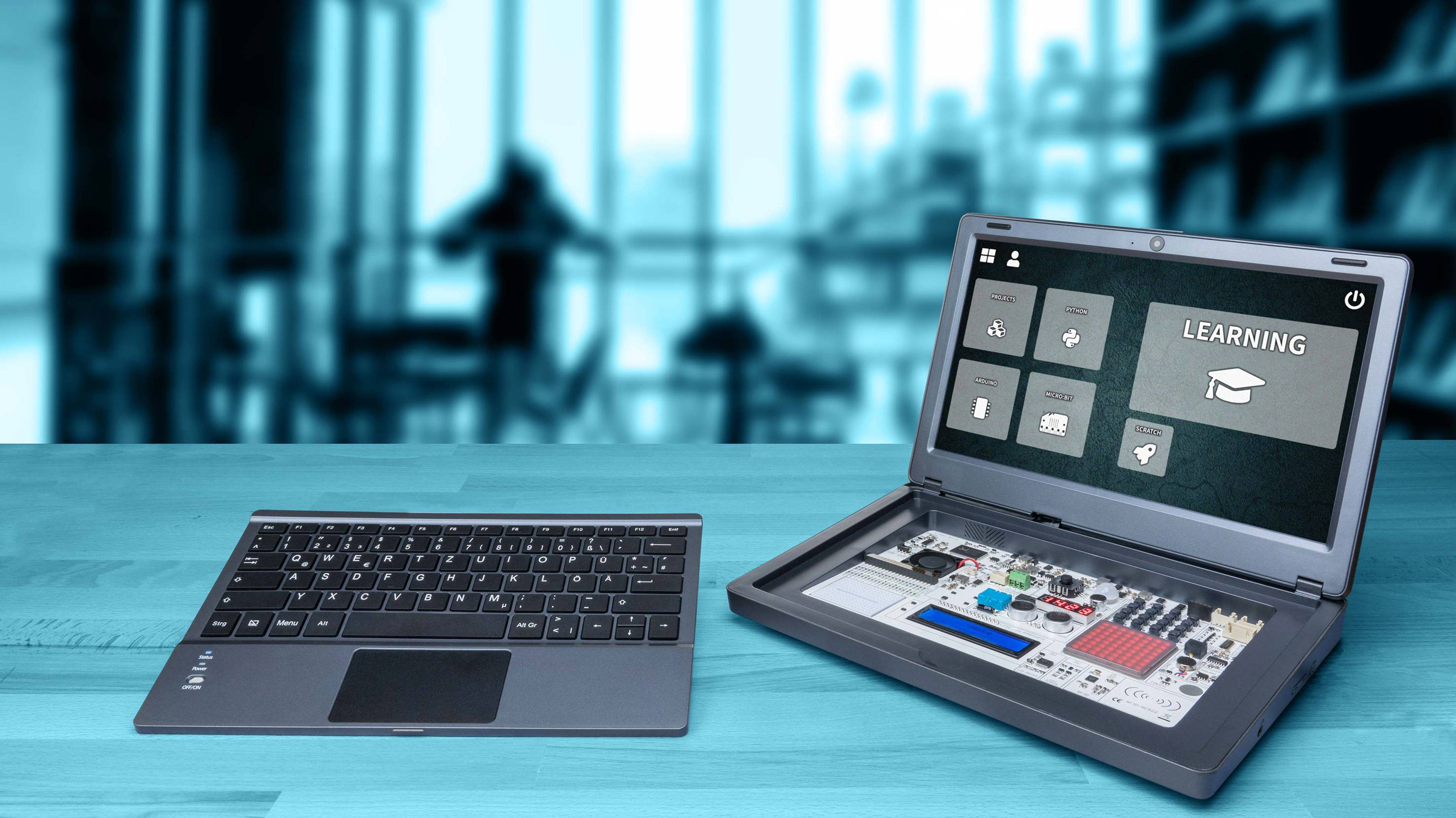 Joy-it JP-Notebook-Pi5 inkl. Aufbewahrungskoffer, inkl. Netzteil-17