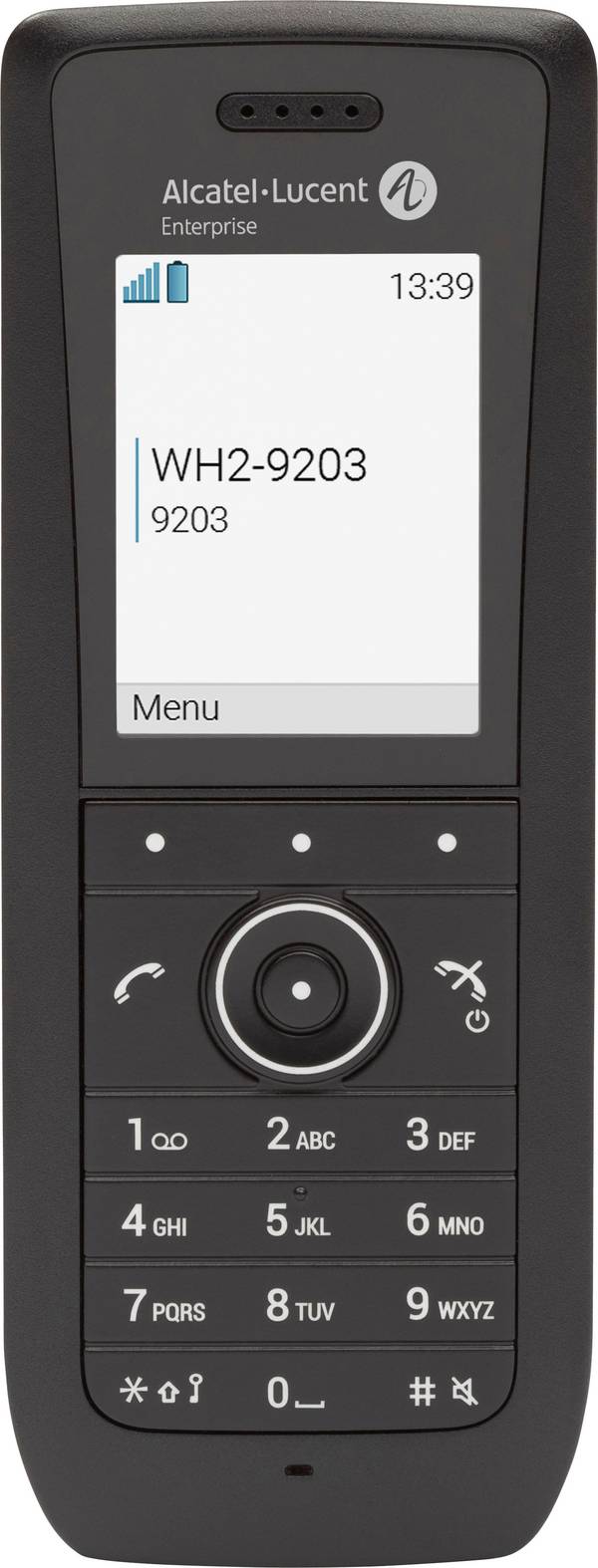 Alcatel-Lucent Enterprise 8158s Schnurloses Telefon VoIP Farbdisplay Schwarz