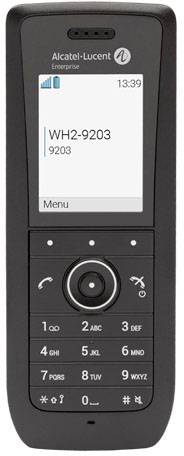 Alcatel-Lucent Enterprise 8158s Schnurloses Telefon VoIP Farbdisplay Schwarz-4