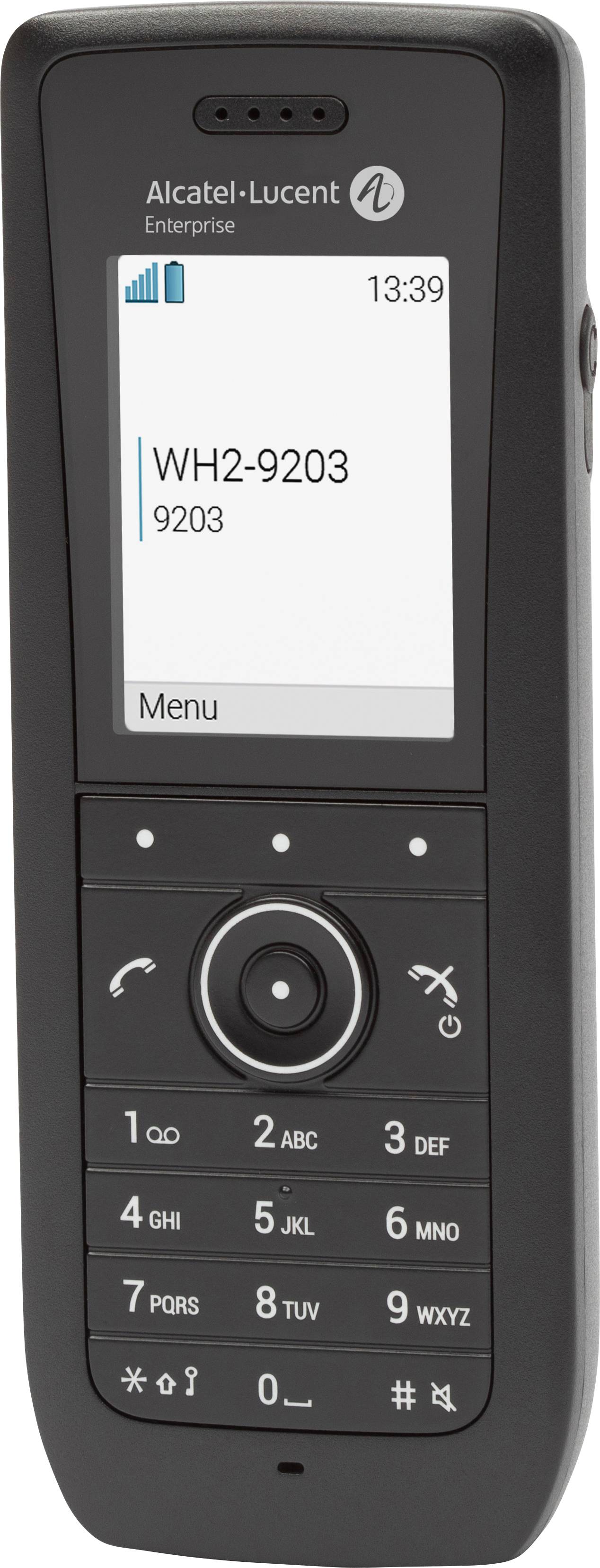 Alcatel-Lucent Enterprise 8158s Schnurloses Telefon VoIP Farbdisplay Schwarz-7