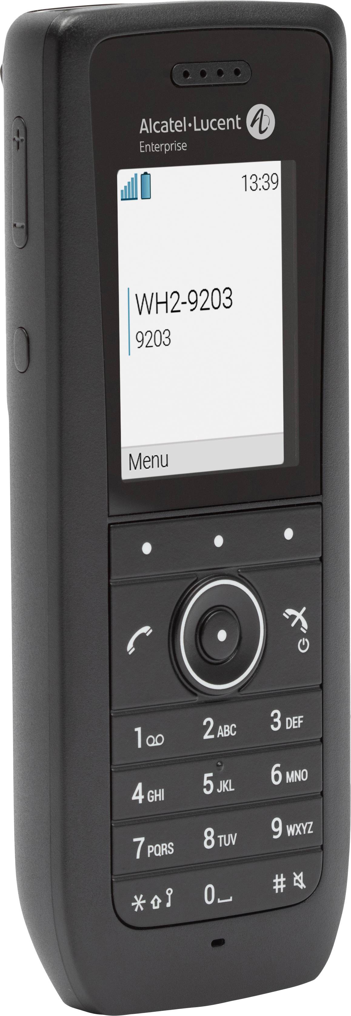 Alcatel 8168s WLAN-Mobilteil mit Set Akku Gürtelclip WLAN-12
