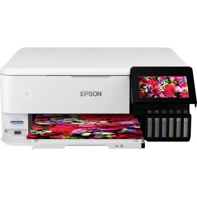 Epson EcoTank ET-8500 Tintenstrahl-Multifunktionsdrucker A4 Duplex, USB, Tintenta WLAN, Kopierer Scanner, kaufen Drucker, LAN