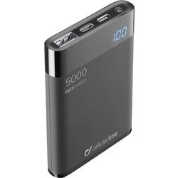 Image of Cellularline Powerbank 8000 mAh LiPo USB-C™, USB 2.0 Schwarz