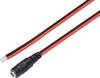 TRU COMPONENTS TC-9556660 Niedervolt-Anschlusskabel Niedervolt-Buchse - offene Kabelenden 5.5 mm 2.5 mm 2.00 m 1 St.
