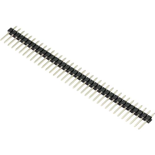 TRU COMPONENTS TC-9556676 Stiftleiste Rastermaß: 2.54 mm Polzahl Gesamt: 36 Anzahl Reihen: 1 1 St.