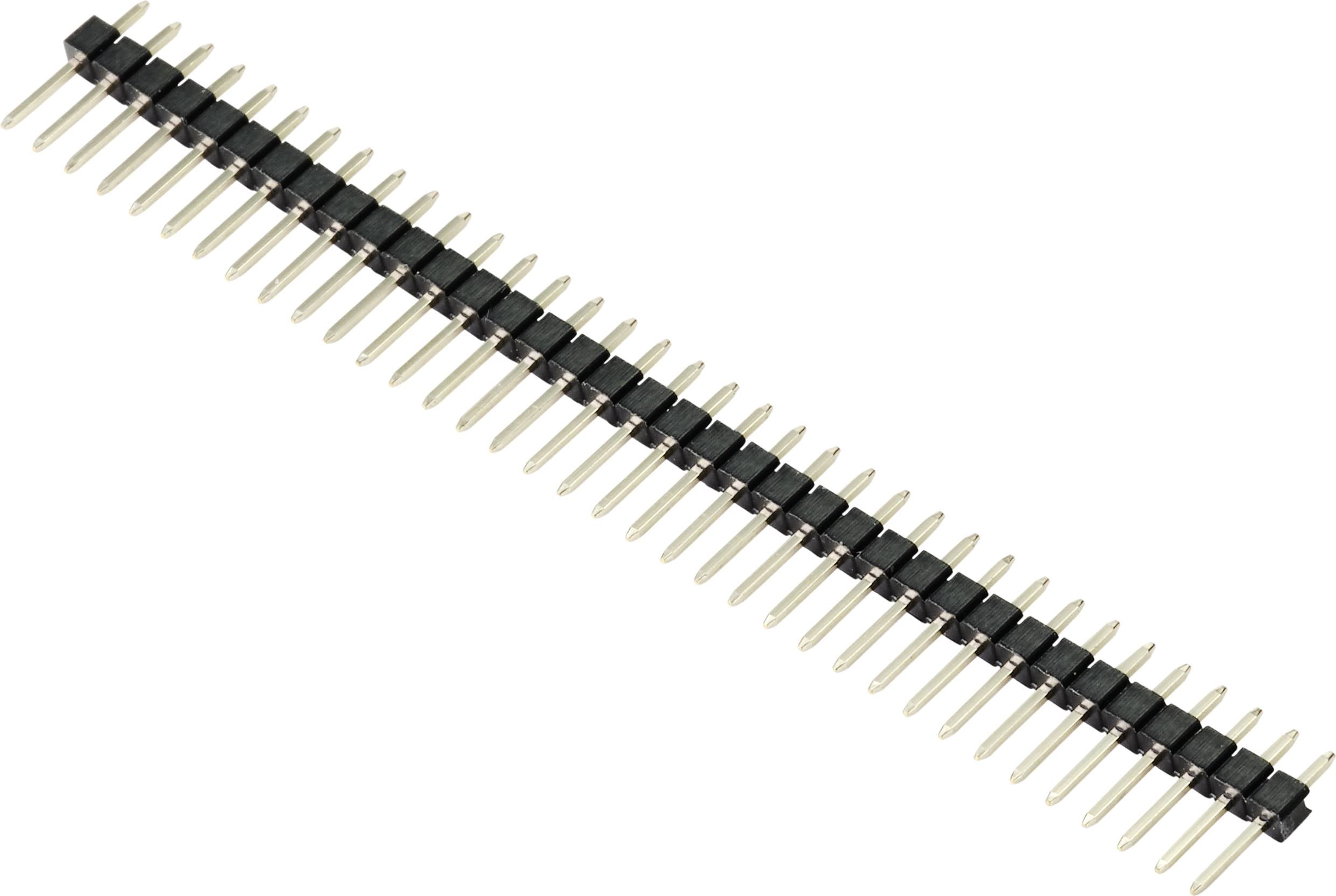 TRU COMPONENTS TC-9556676 Stiftleiste Rastermaß: 2.54 mm Polzahl Gesamt: 36 Anzahl Reihen: 1 1 St.