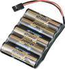 Conrad energy Modellbau-Empfängerakku (NiMh) 6 V 2300 mAh Stick JR-Buchse