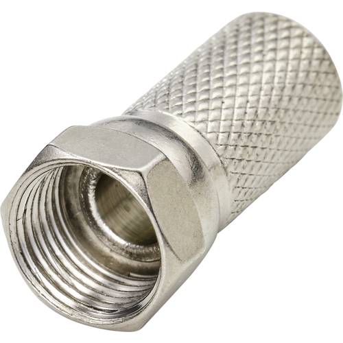 Thumbnail - TRU COMPONENTS TC-9556800 F-Stecker Anschlüsse: F-Stecker Kabel-Durchmesser: 7 mm 1 St.