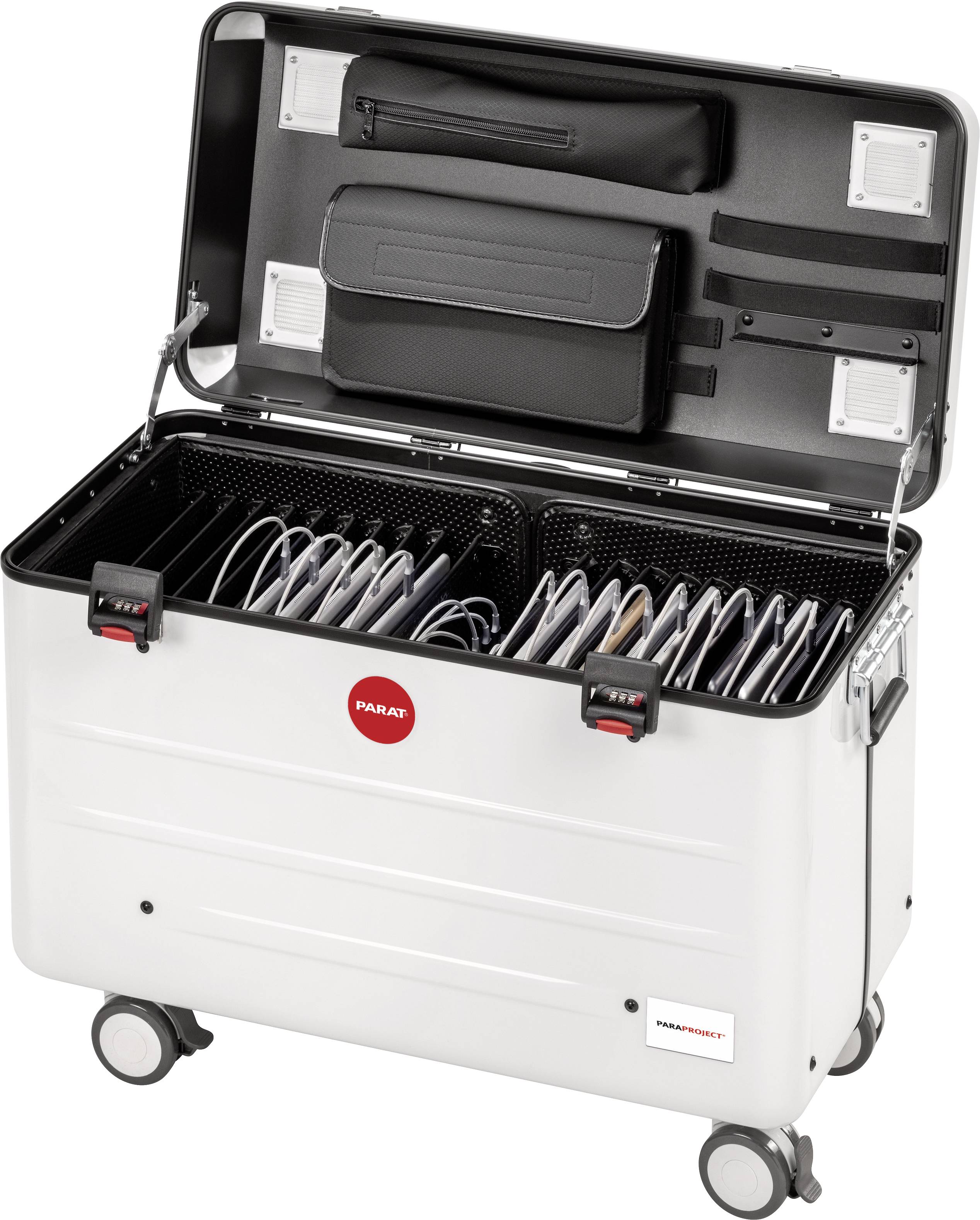 Parat PARAPROJECT Case TC20 Lade- und Managementsystem Mobiles Ladesystem für USB-Typ C™ verkabelt