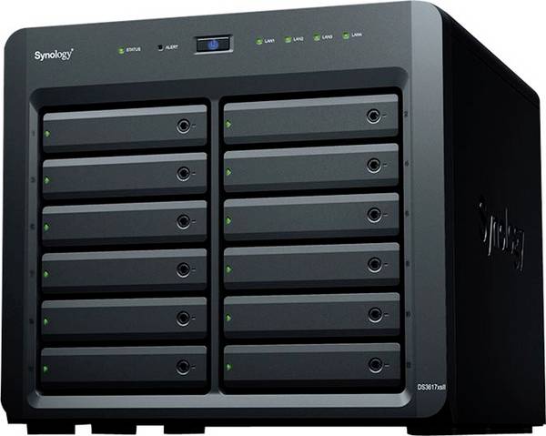 Synology DiskStation DS3617xs NAS-Server 0 GB 12 Bay NAS DS3617xsII