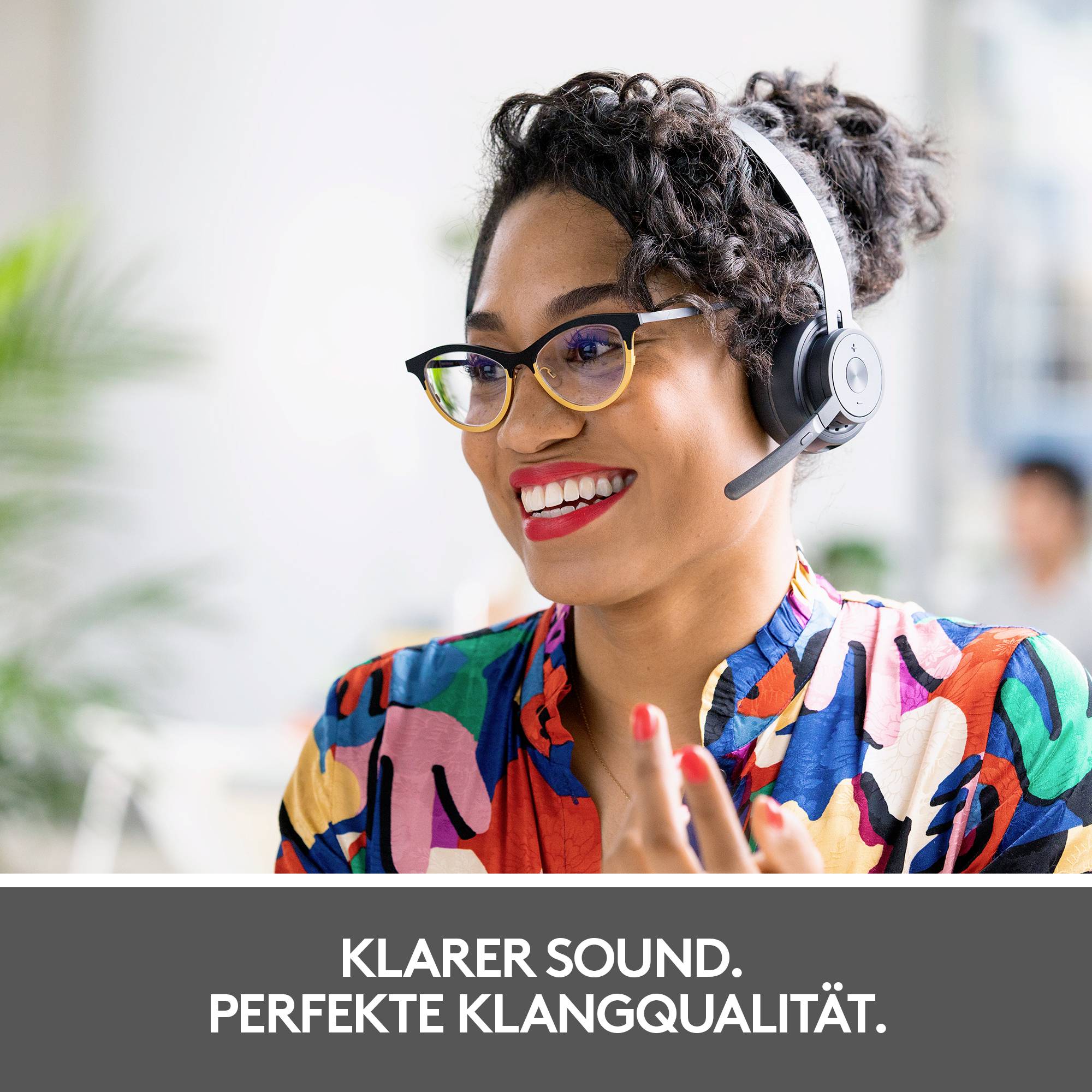 Logitech Zone 900 On Ear Headset Bluetooth® Graphit Mikrofon-Rauschunterdrückung Lautstärkeregelung, Mikrofon-Stummschal-4