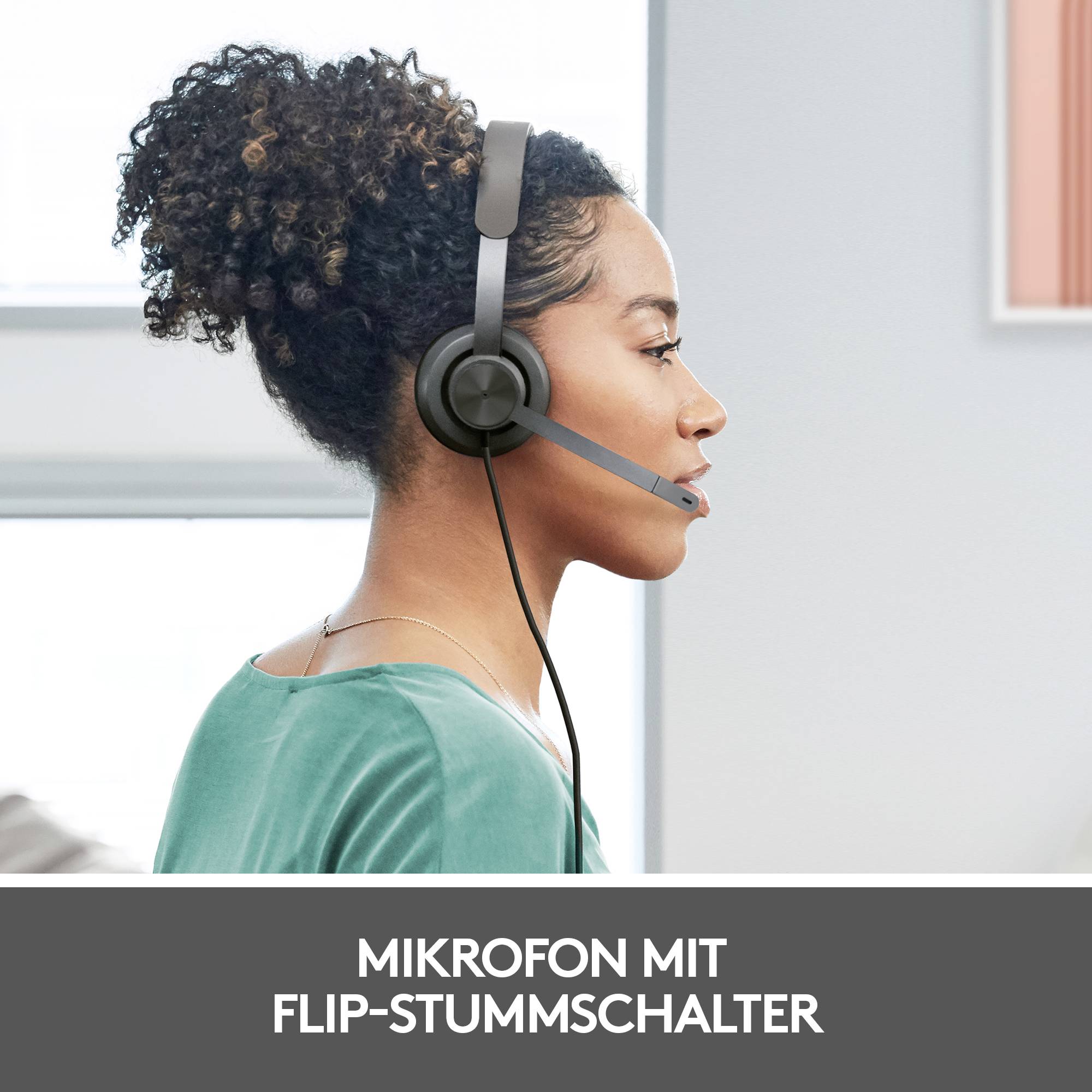 Logitech Zone 750 - Headset - On-Ear - kabelgebunden-8