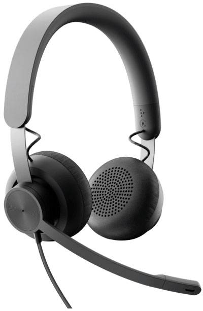 Logitech Zone 750 - Headset - On-Ear - kabelgebunden-1