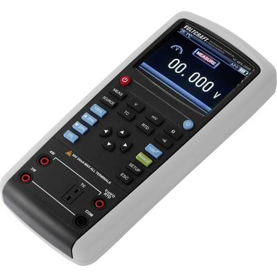 Handgerät zur Messung elektrischer Spannungen; zeigt digitalen Messwert von '0,000 V' auf Display an.
