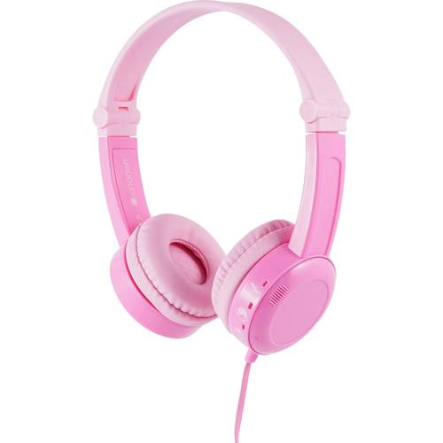 onanoff Travel On Ear Headset kabelgebunden Pink Faltbar, Headset, Lautstärkebegrenzung Kinder
