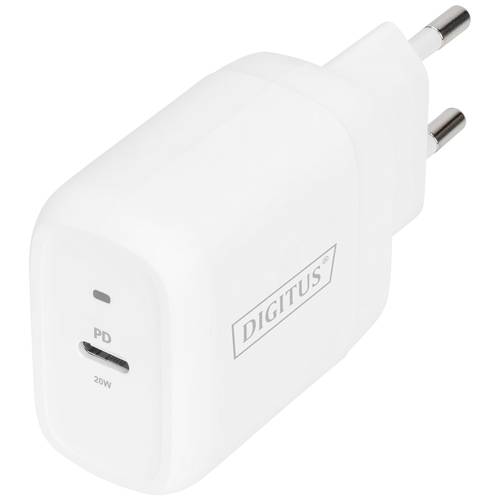 Digitus DA-10196 Ladeadapter Innenbereich Ausgangsstrom (max.) 3 A 1 x 1x USB-C® USB Power Delivery (USB-PD)
