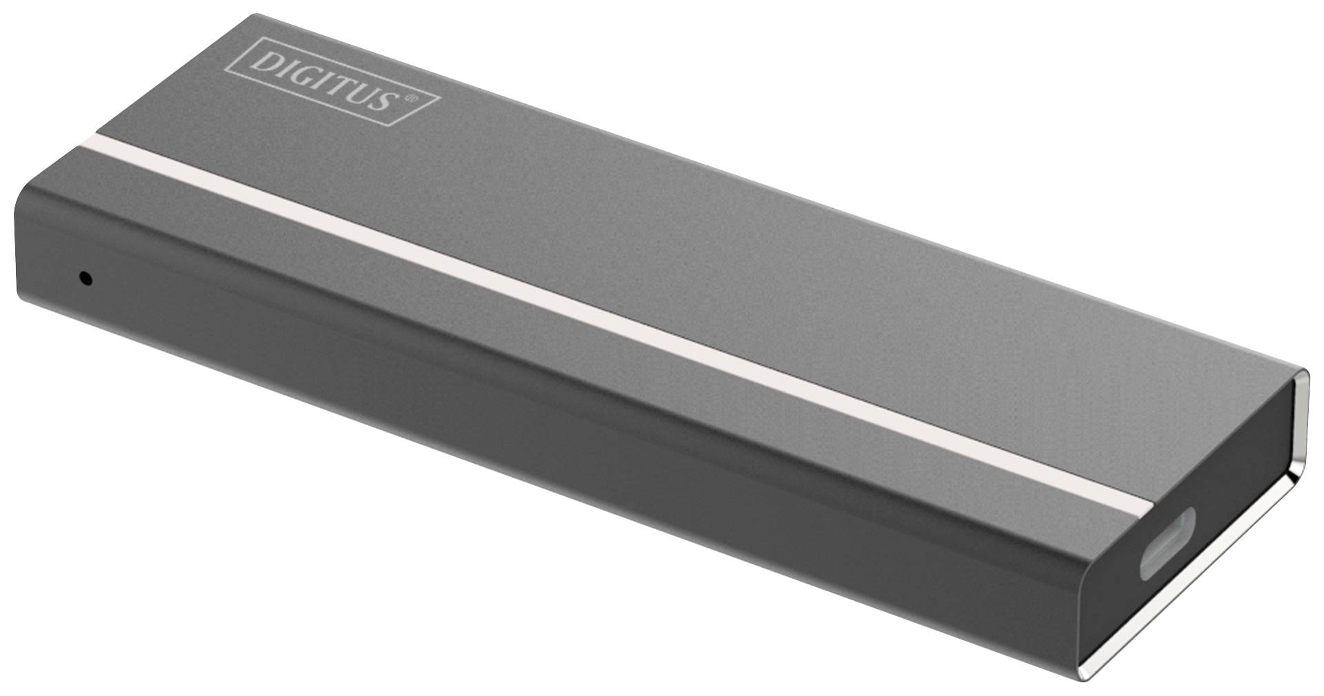 DIGITUS Mini-Gehäuse M.2 NVMe PCIe SSD USB 3.1 Type-C