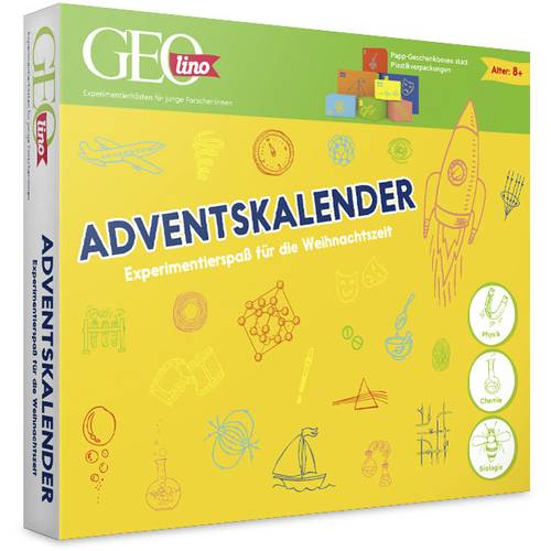 Franzis Verlag GEOlino Adventskalender Experimentierspaß Physik, Chemie, Biologie, Experimente, Naturwissenschaften Adve...