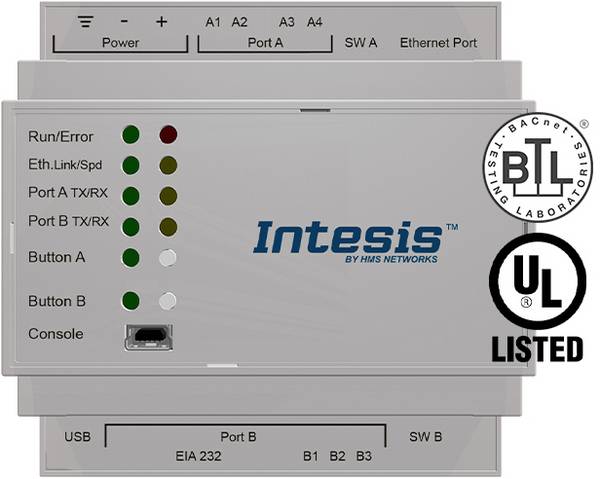 Intesis INBACMEB0100000 M-BUS Gateway M-Bus     1 St.
