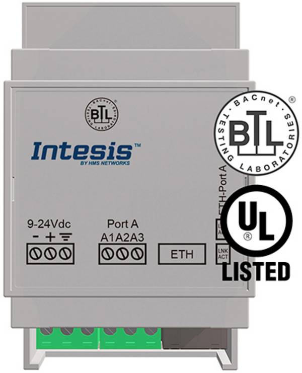 Intesis INBACRTR0320000 BACnet MS/TP Gateway LAN, Gateway, RS-485 1 St.
