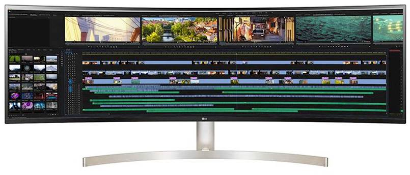 LG 49WL95C - LED-Monitor - gebogen - 124.6 cm (49")-1