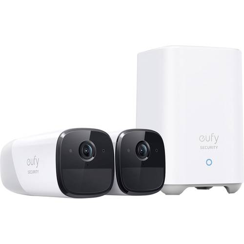 eufy EufyCam 2 Pro 2+1kit T88513D1 IP-Funk-Überwachungs-Set mit 2 Kameras
