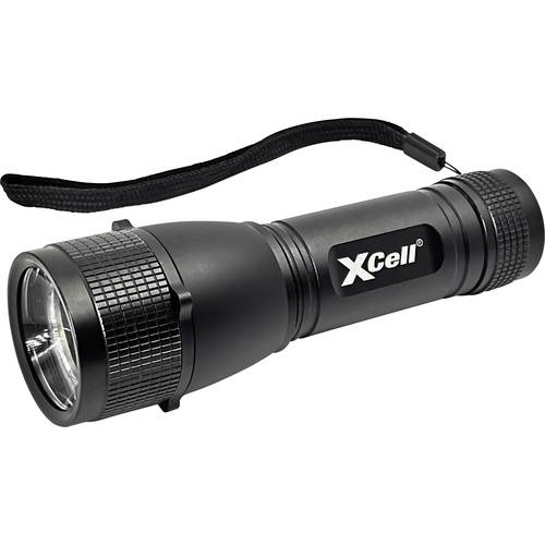Thumbnail - XCell 146362 LED Taschenlampe mit Handschlaufe, mit Holster, mit Stroboskopmodus batteriebetrieben 500 lm 7 h 179 g