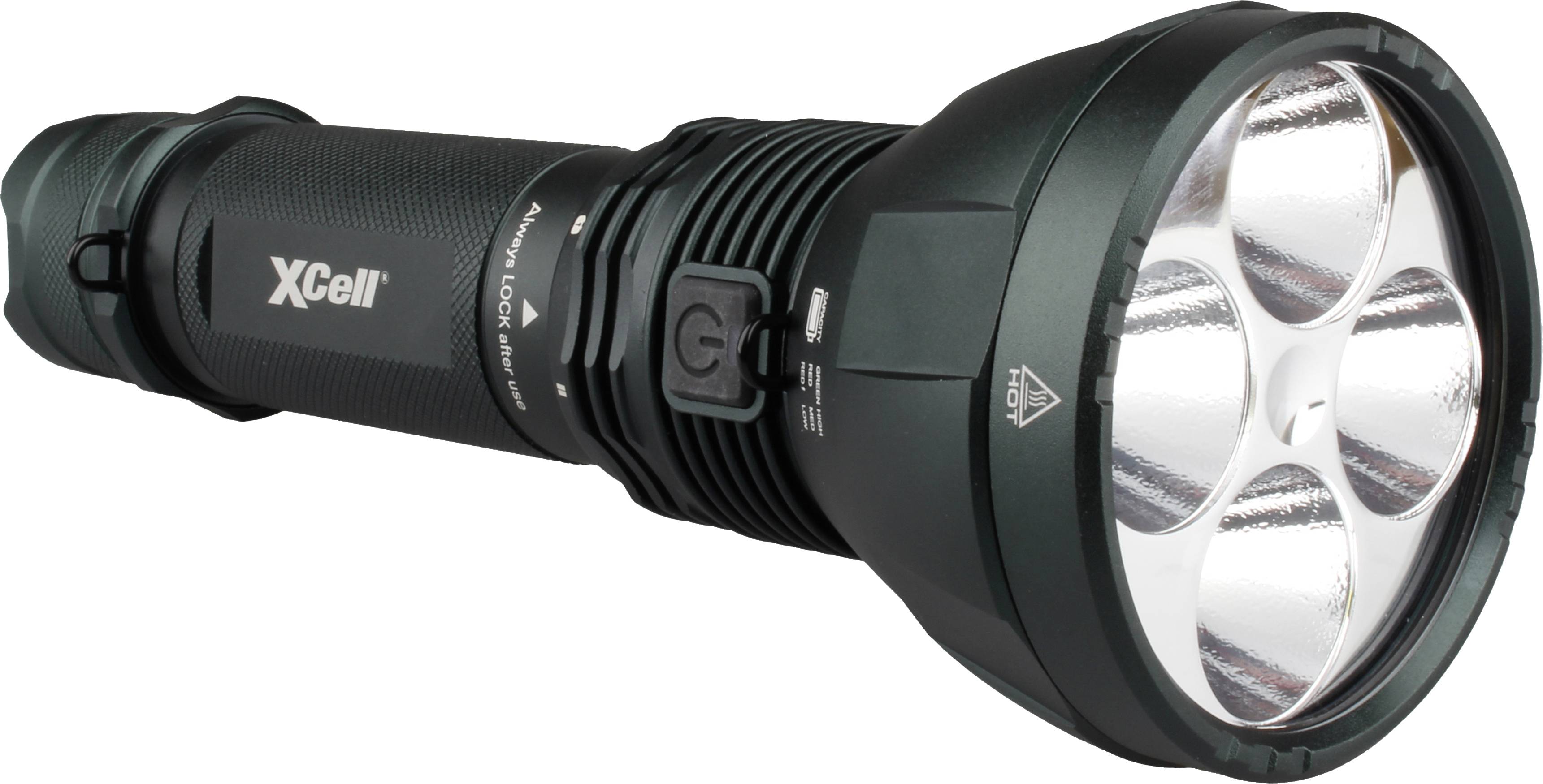 XCell Hochleistungstaschenlampe L11600 im Kunststoff-Koffer 146475-1
