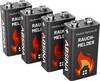 Absina 401005-4 9 V Block-Batterie 9 V 4 St.