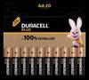 Duracell Plus-AA CP20 Mignon (AA)-Batterie Alkali-Mangan 1.5 V 20 St.