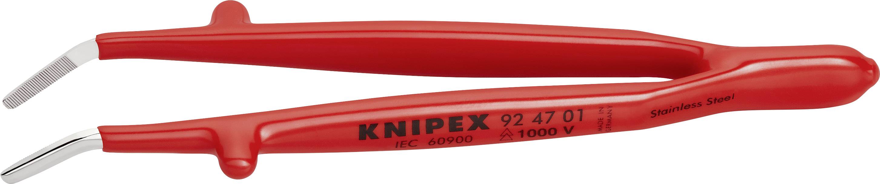 KNIPEX 92 47 01 Universalpinzette 1 Stück Stumpf 142 mm
