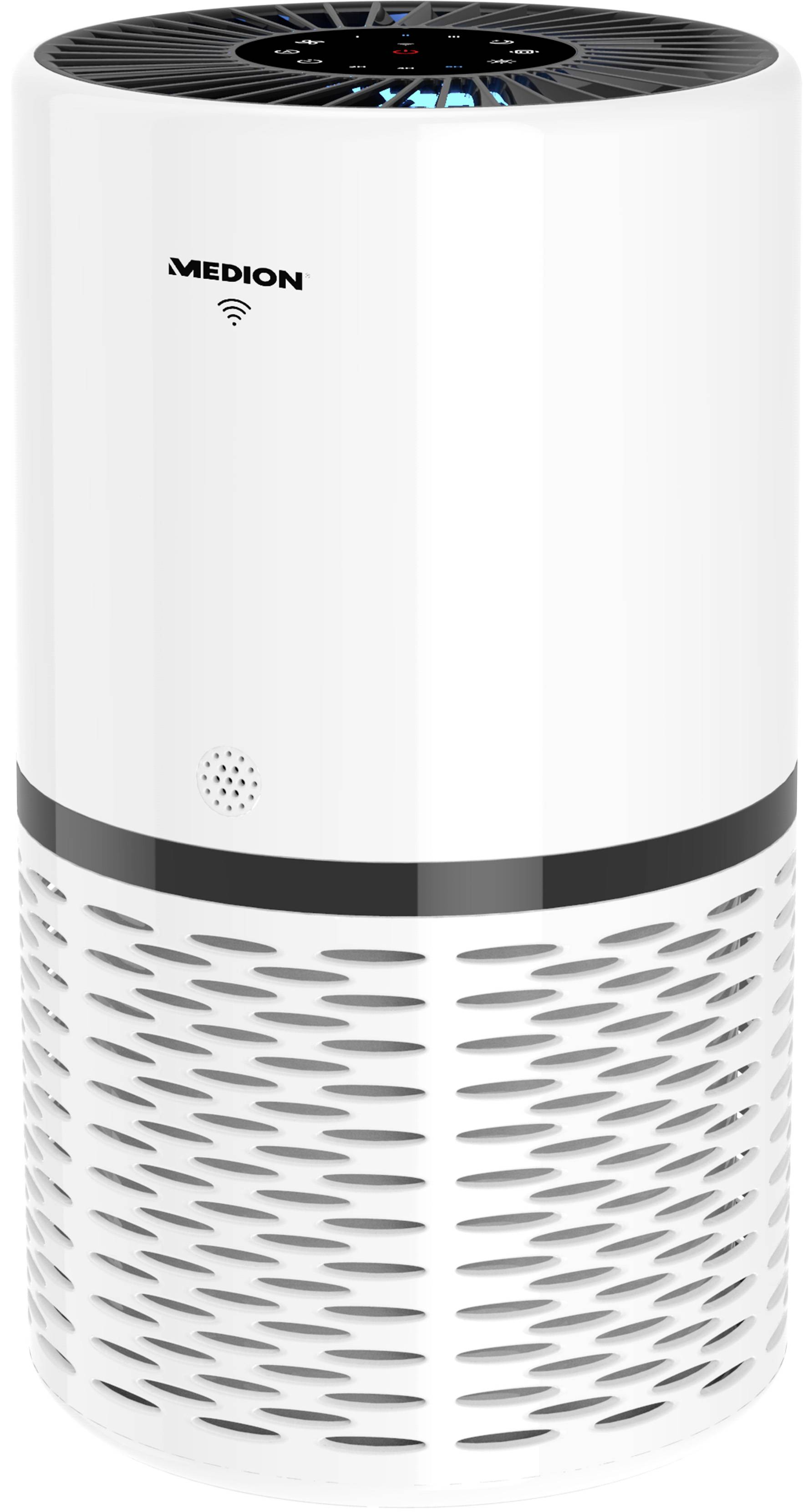 Čistička vzduchu Medion MD 10171 MD 10171, 52 m², 23 W, bílá, černá
