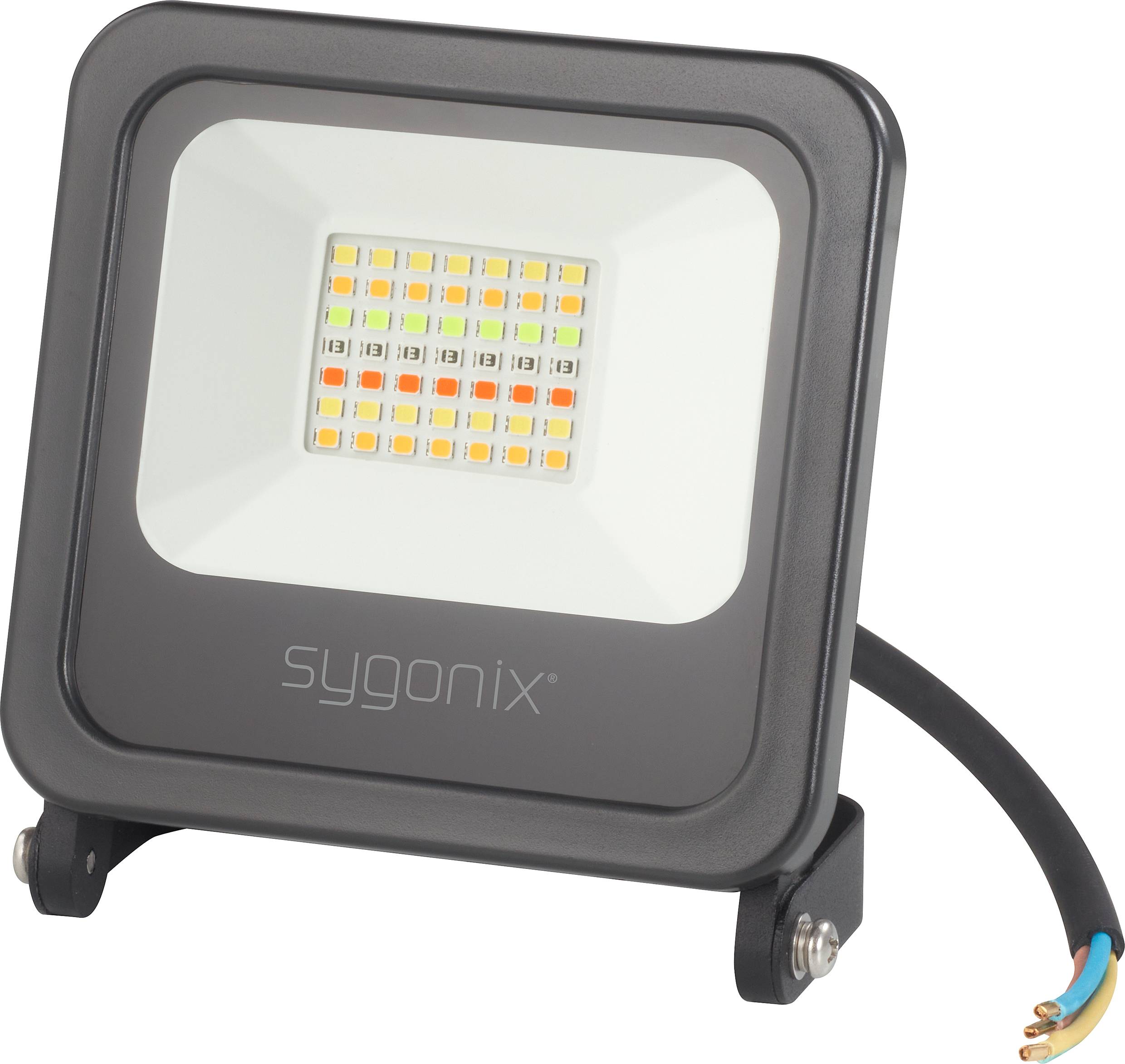 CONRAD Sygonix SY-4782324 LED-Außenstrahler EEK: F (A - G) 14 W Neutralweiß, Warmweiß, RGB