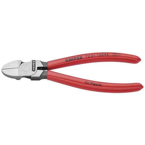 Knipex 72 01 160 KA Werkstatt Kunststoffseitenschneider ohne Facette 160 mm