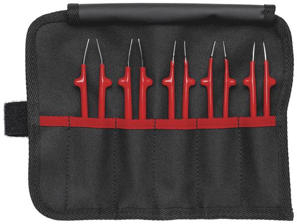 Knipex 92 00 04  Universalpinzette-Set 5teilig