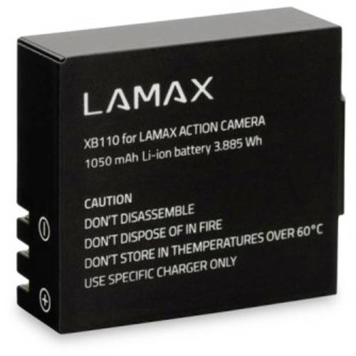 Lamax LMXBATX Akkupack Lamax X3.1 Atlas, Lamax X7.1 NAOS, Lamax X8.1 Sirius, Lamax X8 Electra, Lamax X9.1, Lamax X10.1