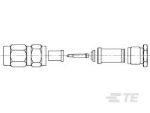 TE Connectivity TE AMP RF Coax Connectors 1050789-1 1 St. Bag