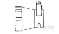 Circular Plastic Connectors TE AMP Circular Plastic Connectors 1445856-1 TE Connectivity Inhalt: 1 St.