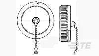TE CONNECTIVITY Circular Plastic ConnectorsCircular Plastic Connectors 213823-2 AMP